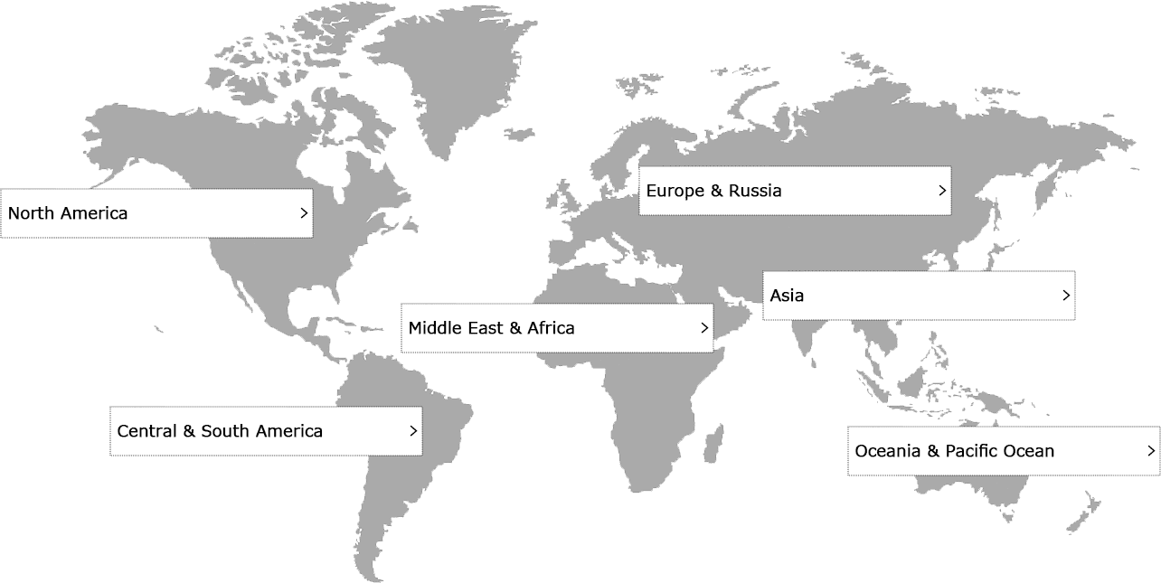 Distributors map